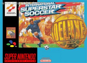 Cover International Superstar Soccer Deluxe for Super Nintendo